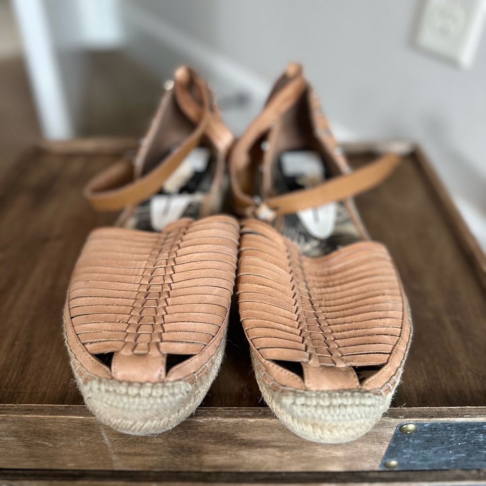 Dolce Vita Tan Espadrille Sandals